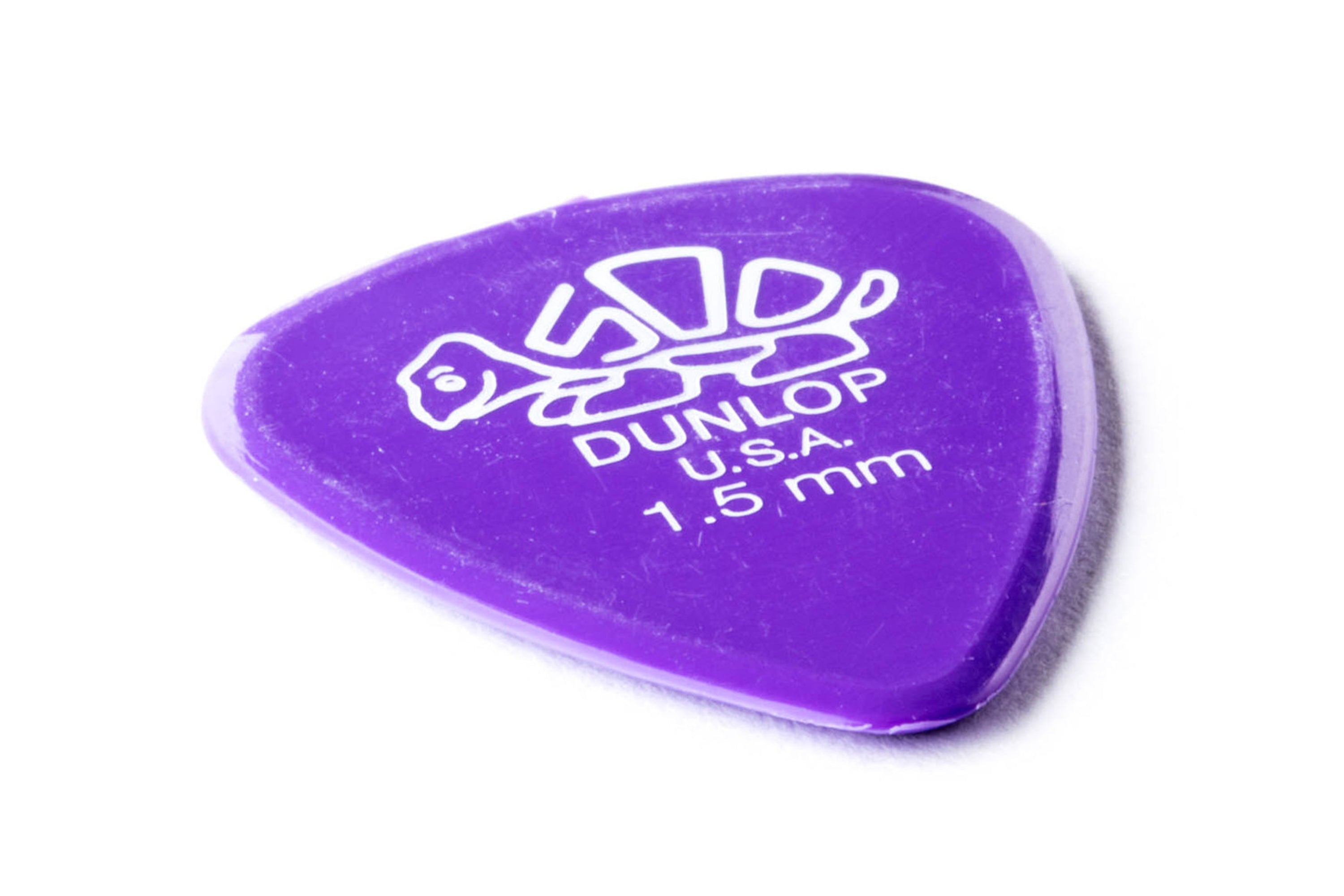 Dunlop Delrin 500 Standard 1.5mm Lavender Guitar & Ukulele Pick - SINGLE PICK