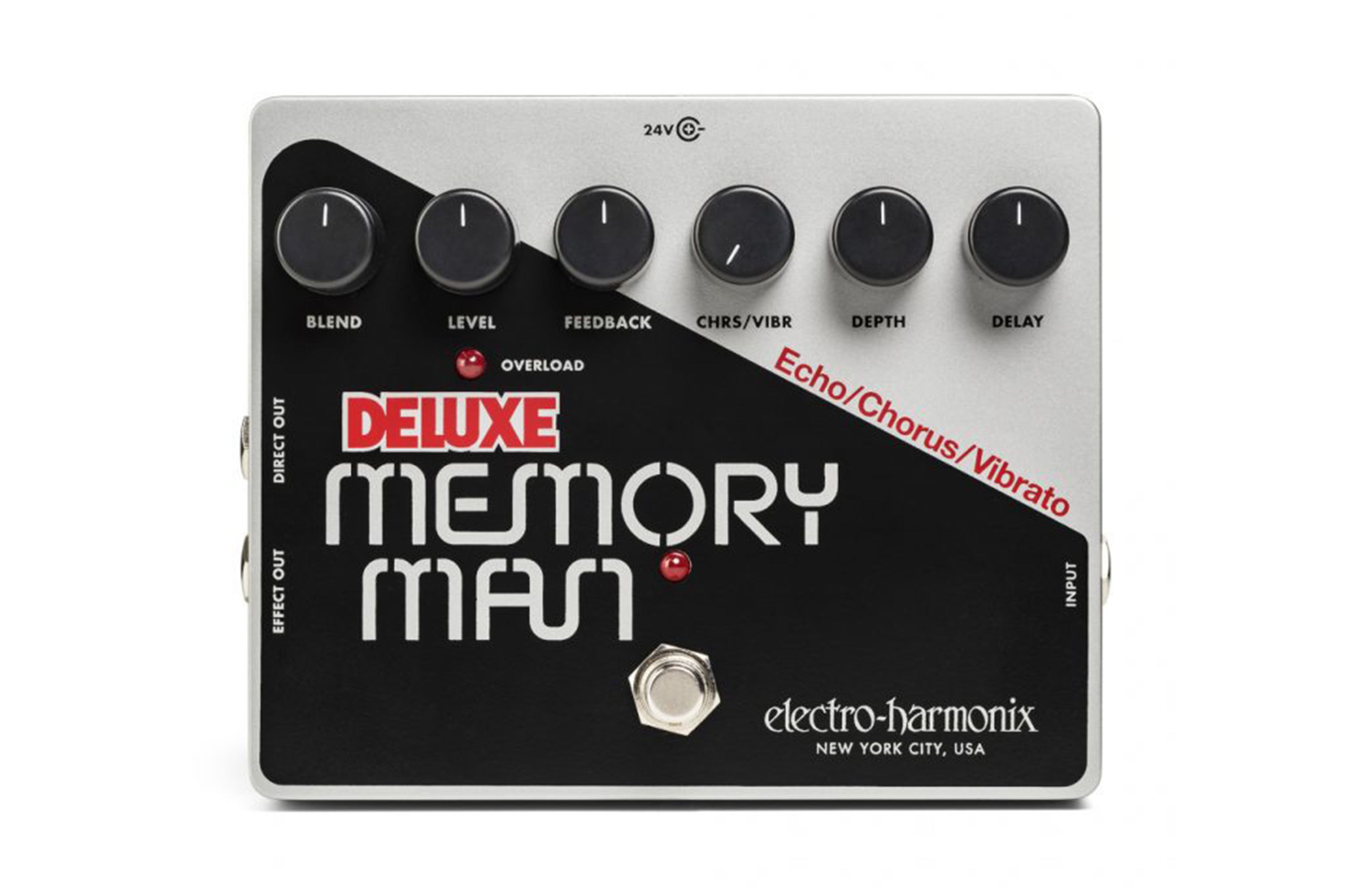 Electro-Harmonix Deluxe Memory Man Pedal - Analog Delay / Chorus / Vibrato