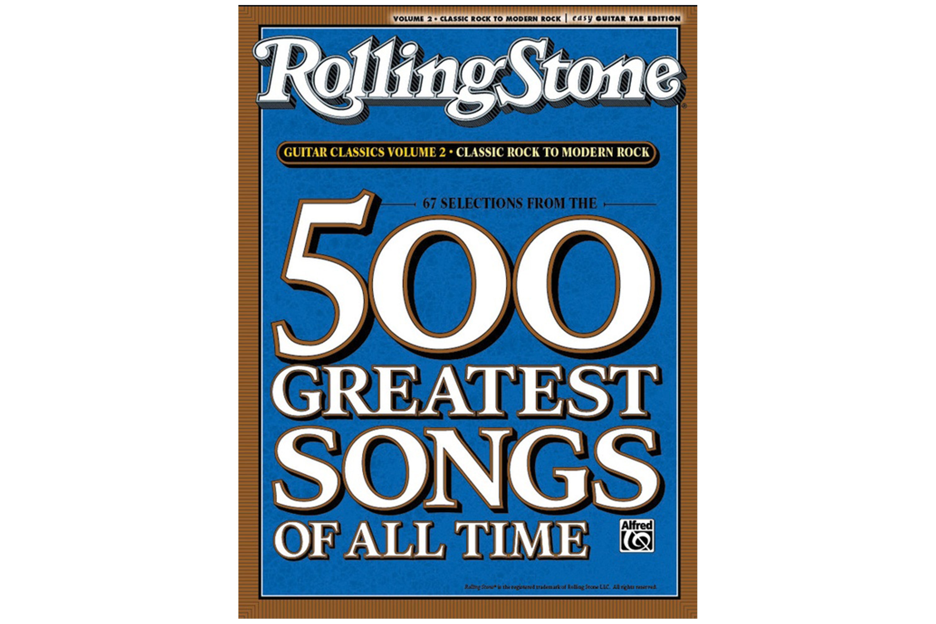 Alfred Selections from Rolling Stone Magazine's 500 Greatest Songs of All Time: Classic Rock to Modern Rock