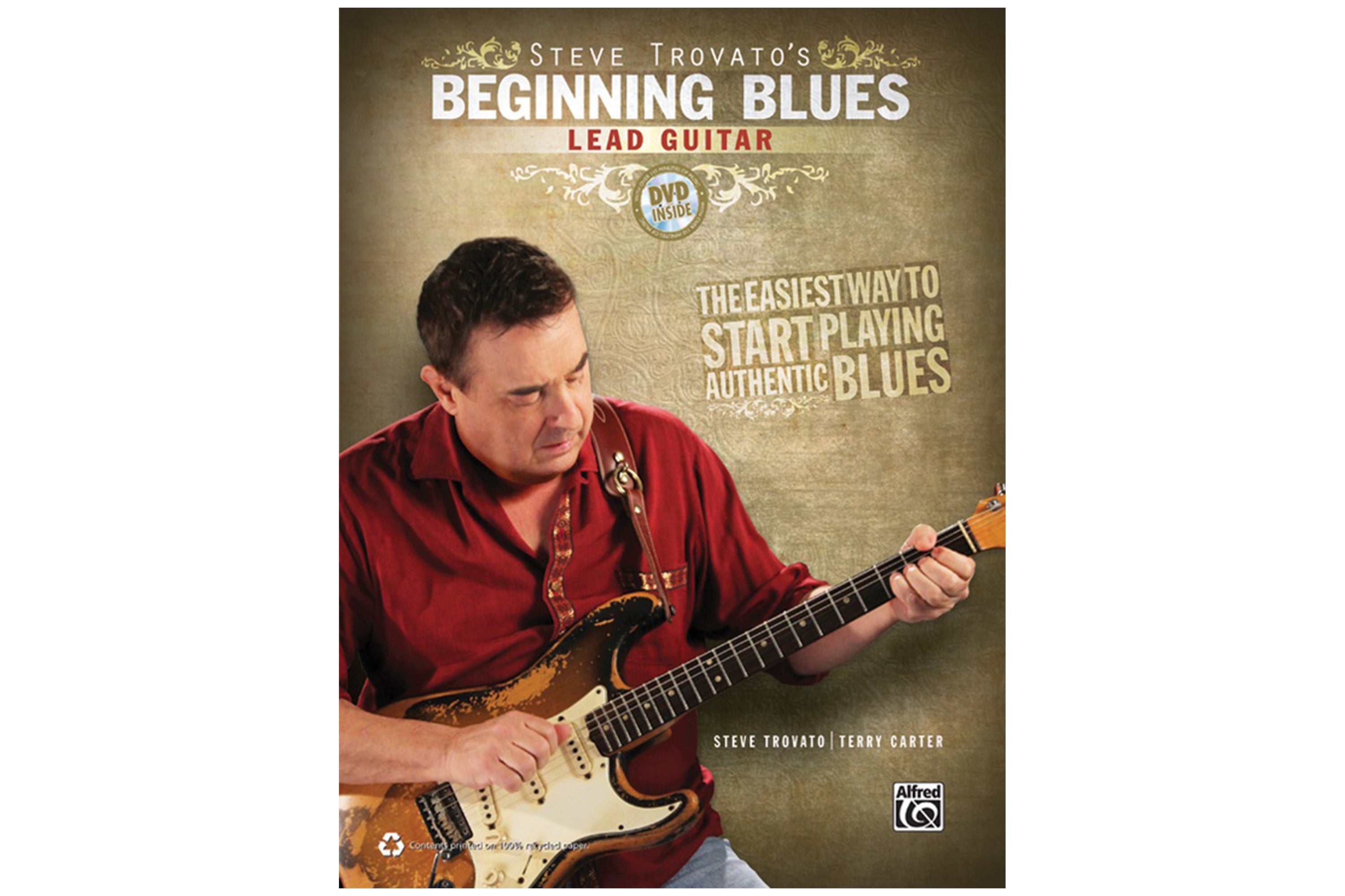 Alfred Steve Trovato and Terry Carter Beginning Blues Lead Guitar Book