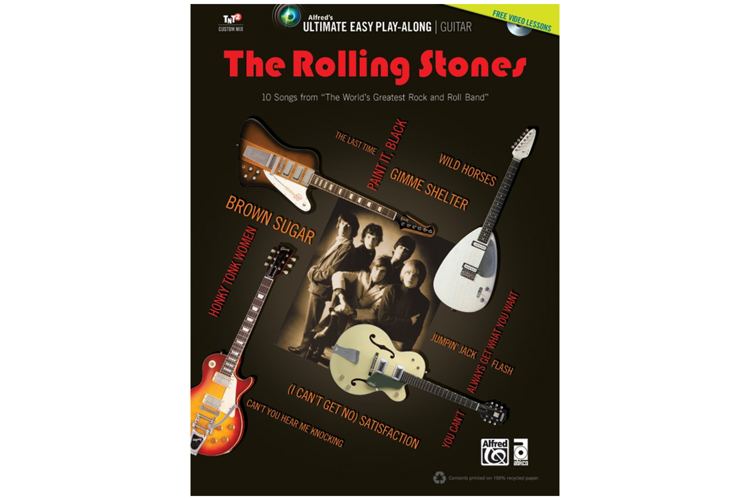 Alfred Ultimate Easy Guitar Play-Along: The Rolling Stones