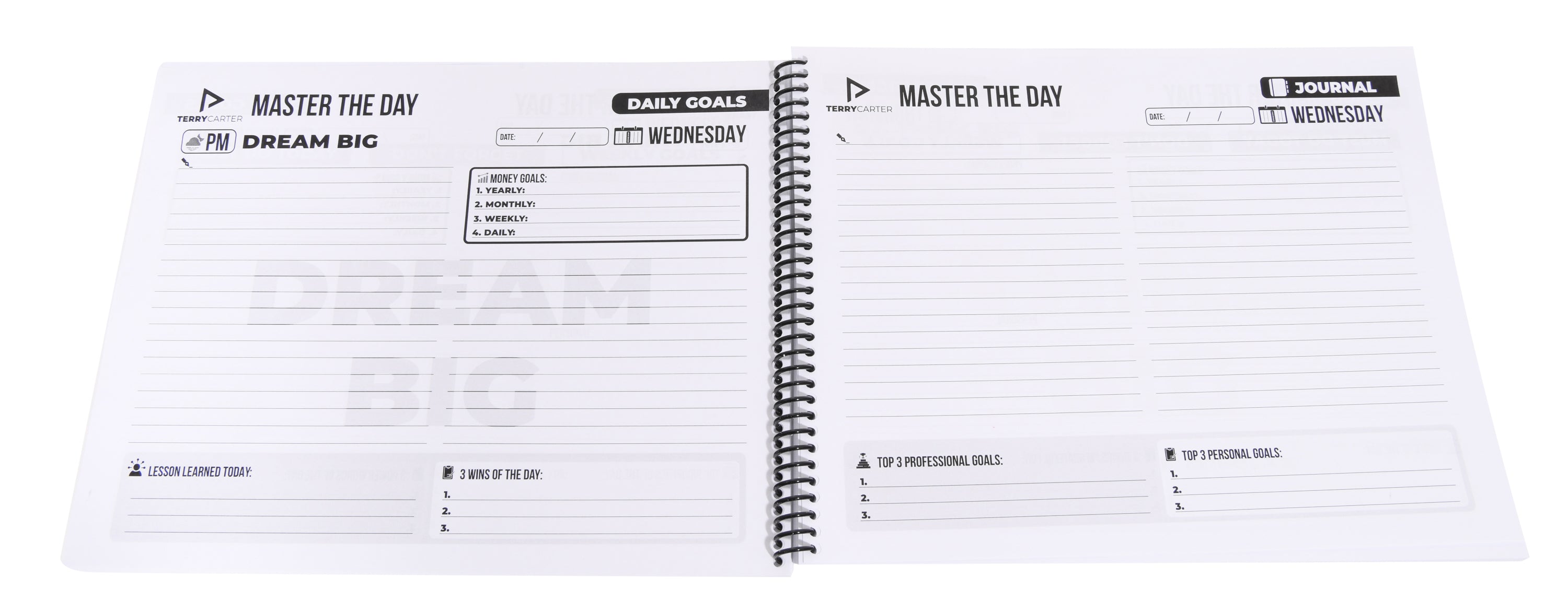 Terry Carter Monthly Planner