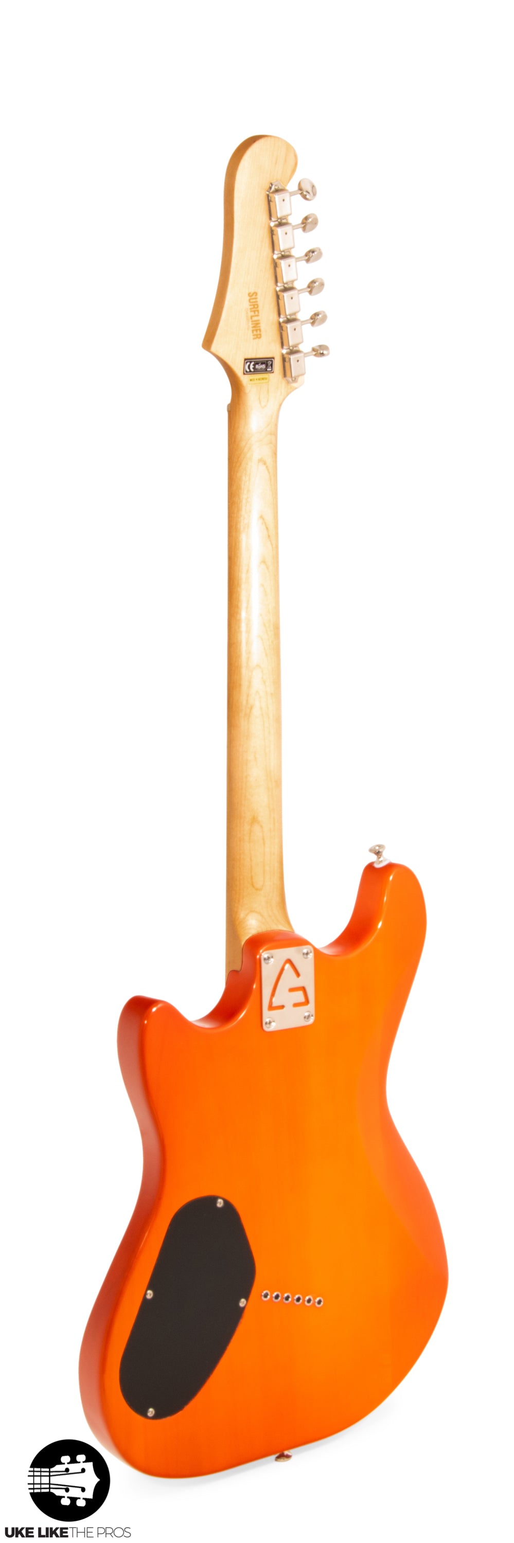 Guild Surfliner Electric Guitar Orange "Crazy Train"